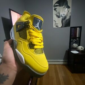 Yellow Air Jordan Sneakers